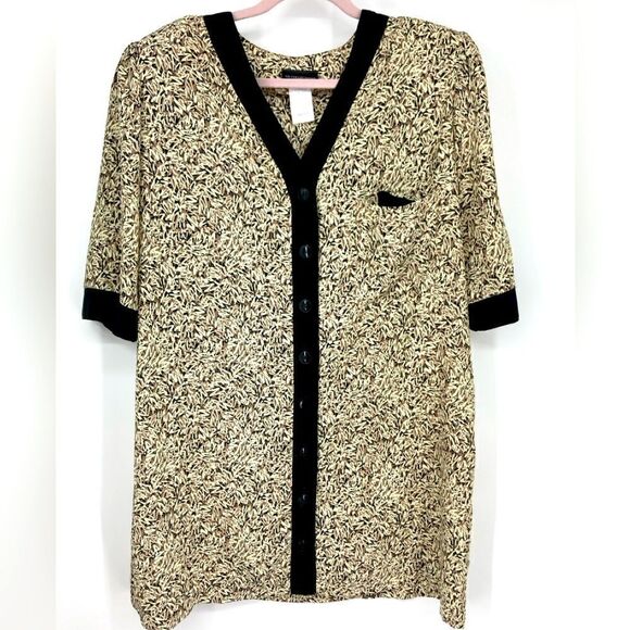Vintage CB Collections Plus Size Elegant Long Blouse SZ 16 - Picture 1 of 5